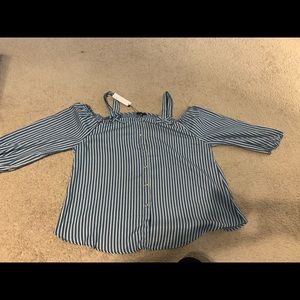 Brand New Boutique Off the Shoulder Blouse